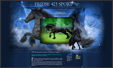 FRIDSE 423 SPORT - KFPS Perm. Approved Friesian Stallion Site Designed by Equine Originals